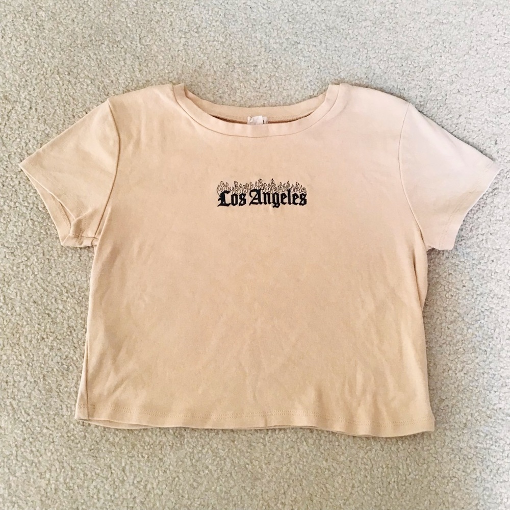 Garage Los Angeles Crop Top